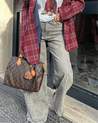 Jeans Palazzo Sabbiato