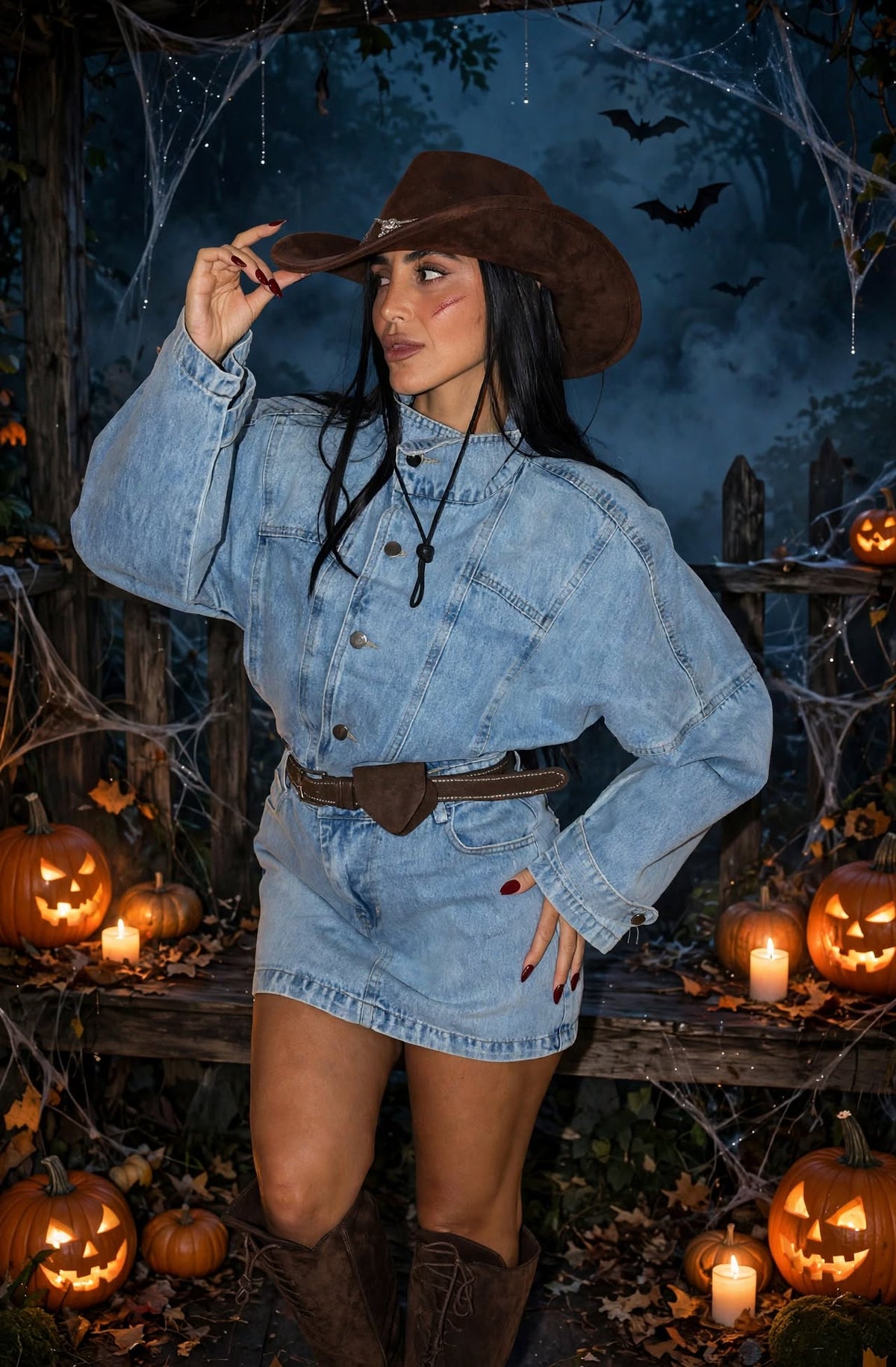 Abito Denim Bechy