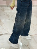 Jeans Curvy Balloon Strass