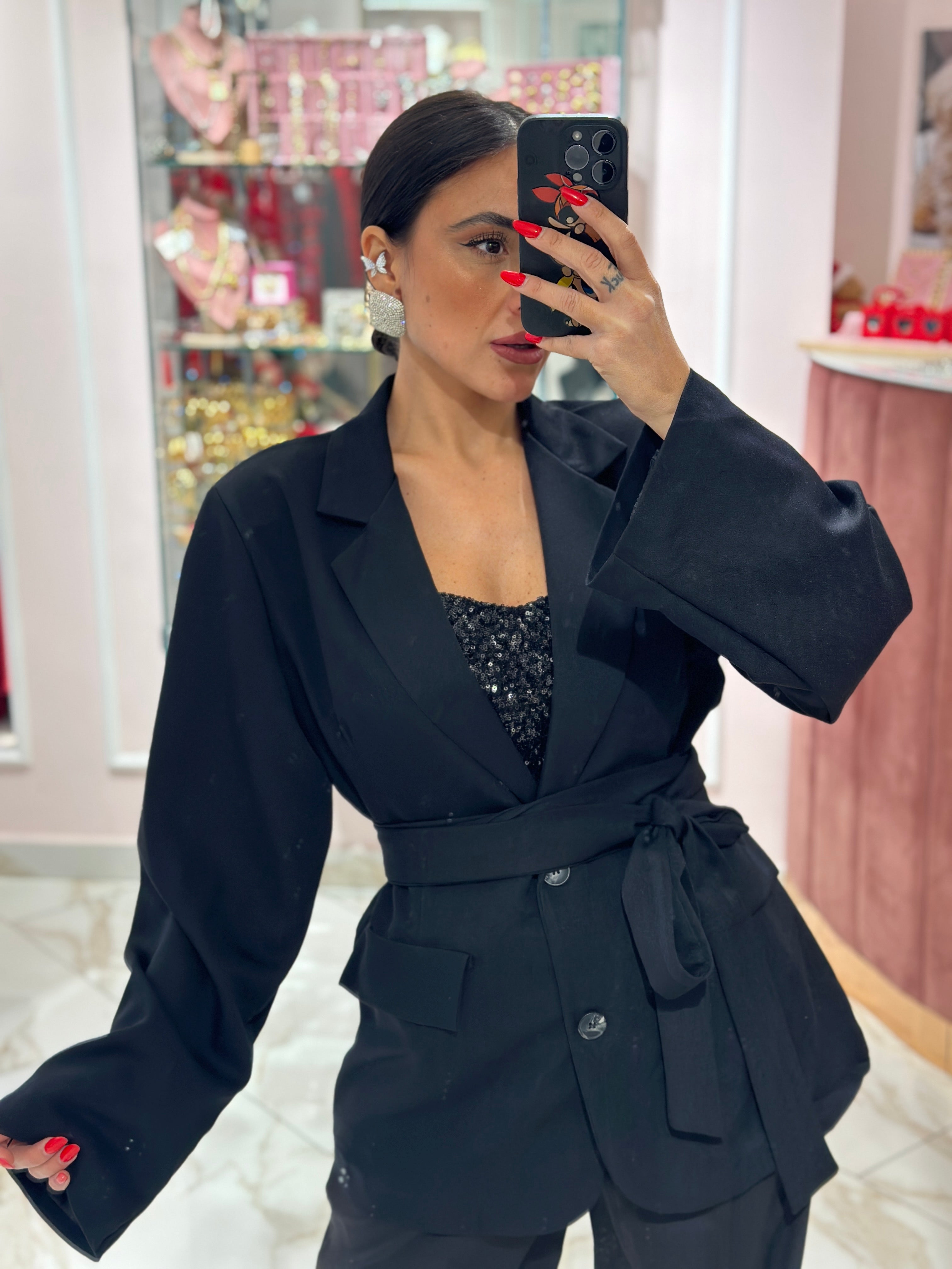 Giacca Over Con Fusciacca