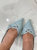 Décolleté Denim