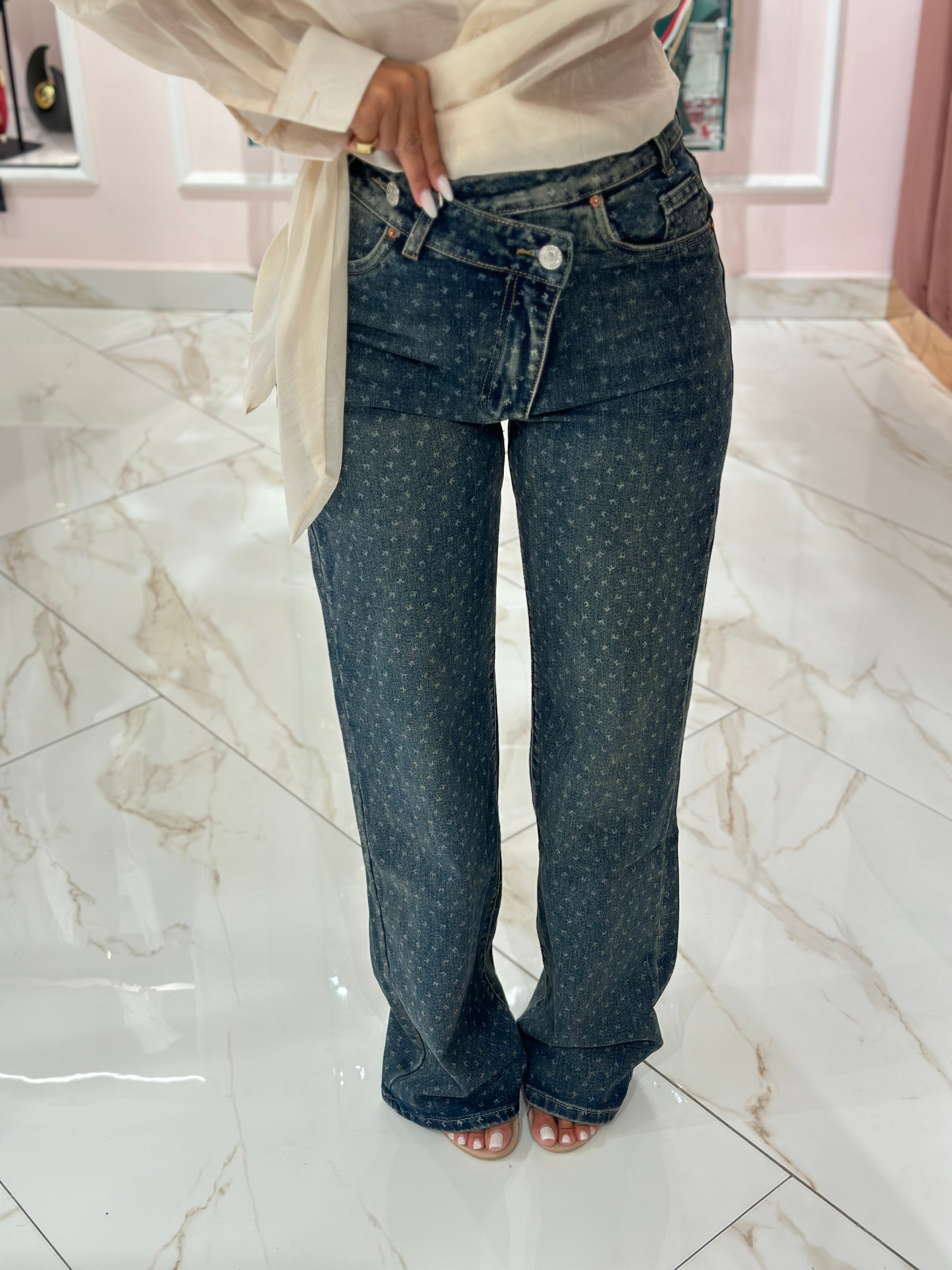 Jeans Missy Bustino Incrocio