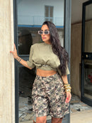 Shirt Crop con Gancio