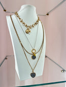 Collana a 3 Fili con Pendenti