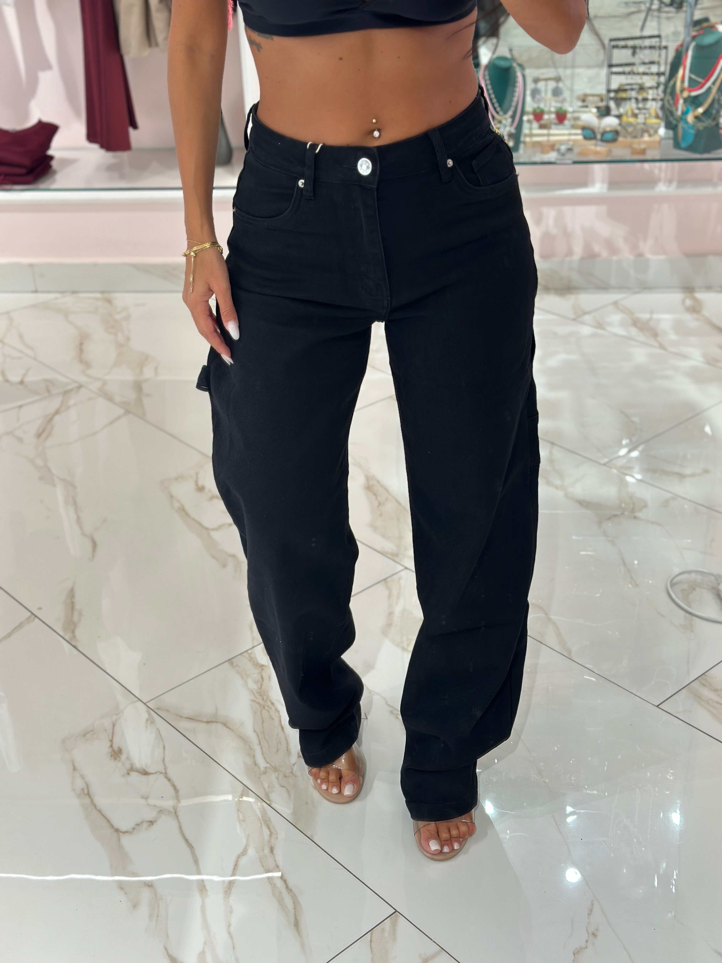 Jeans Balloon Nero
