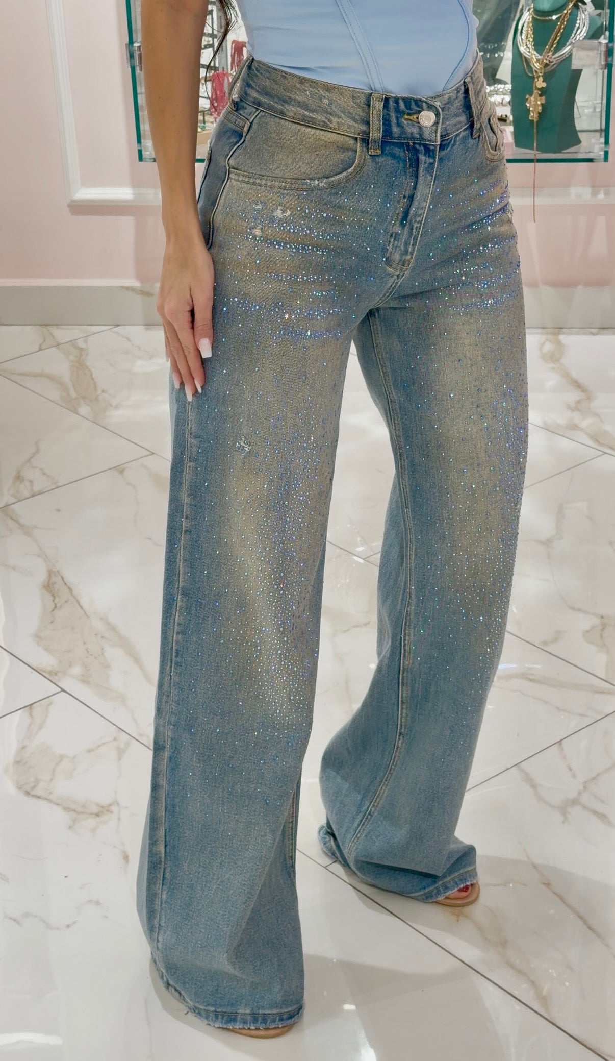Jeans Tahiti Strass