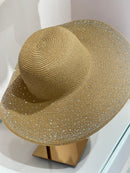 Cappello Paglia Strass