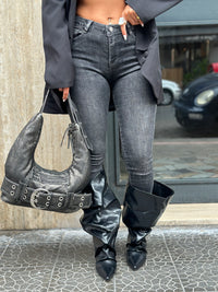 Skinny Grigio Scuro