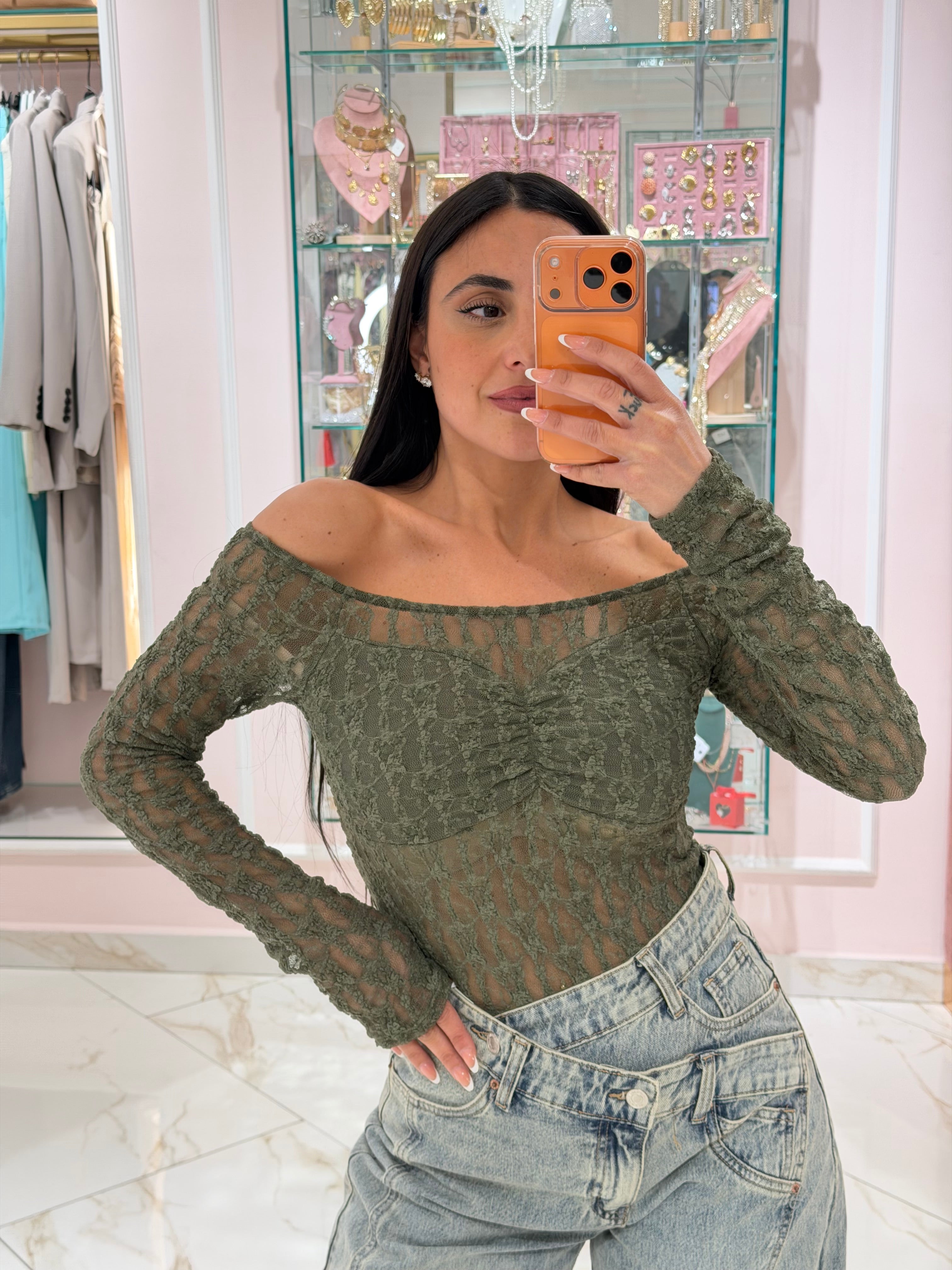 Maglia Malika Scollo Barca