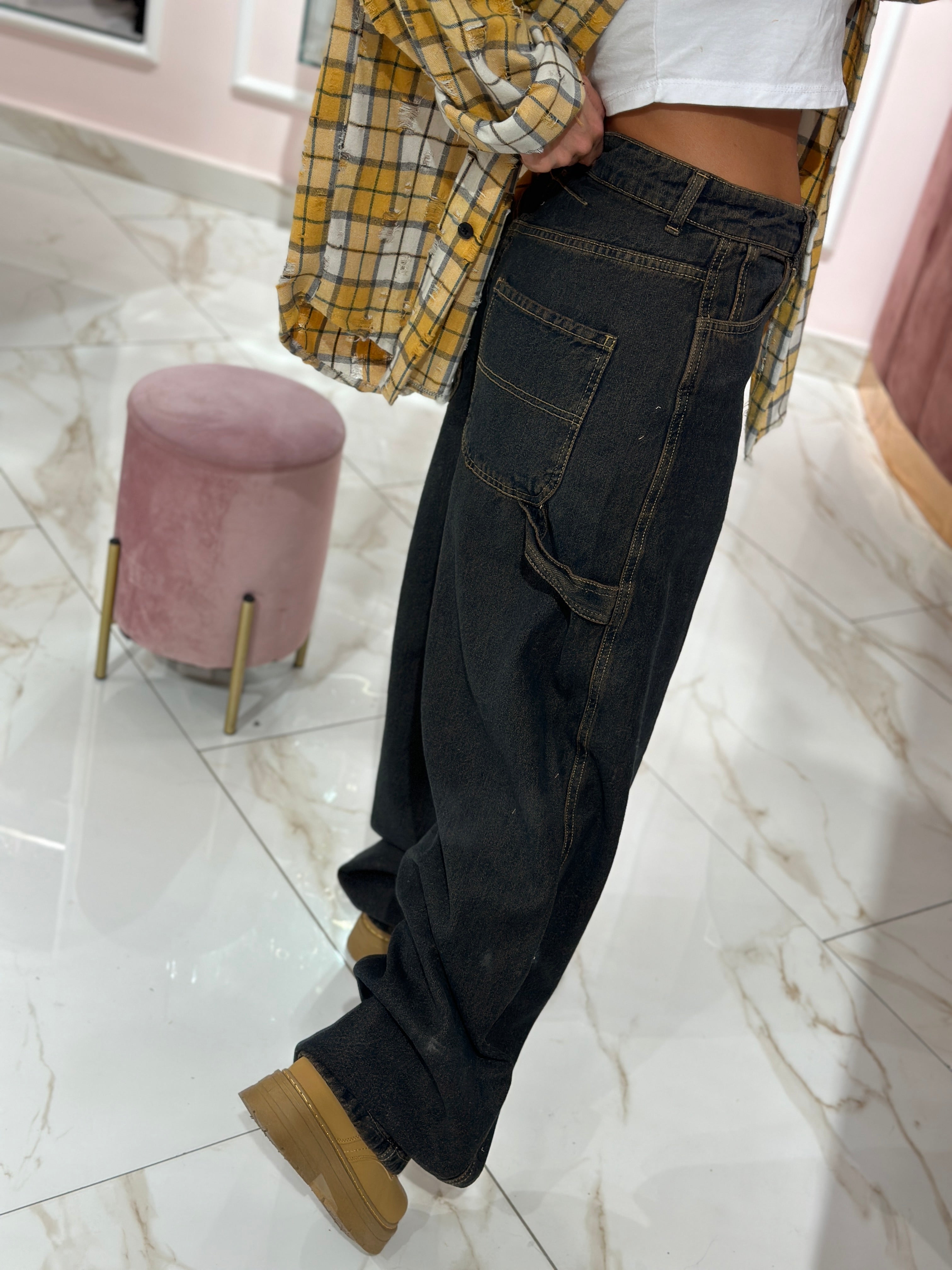 Jeans Baggy Sabbiato