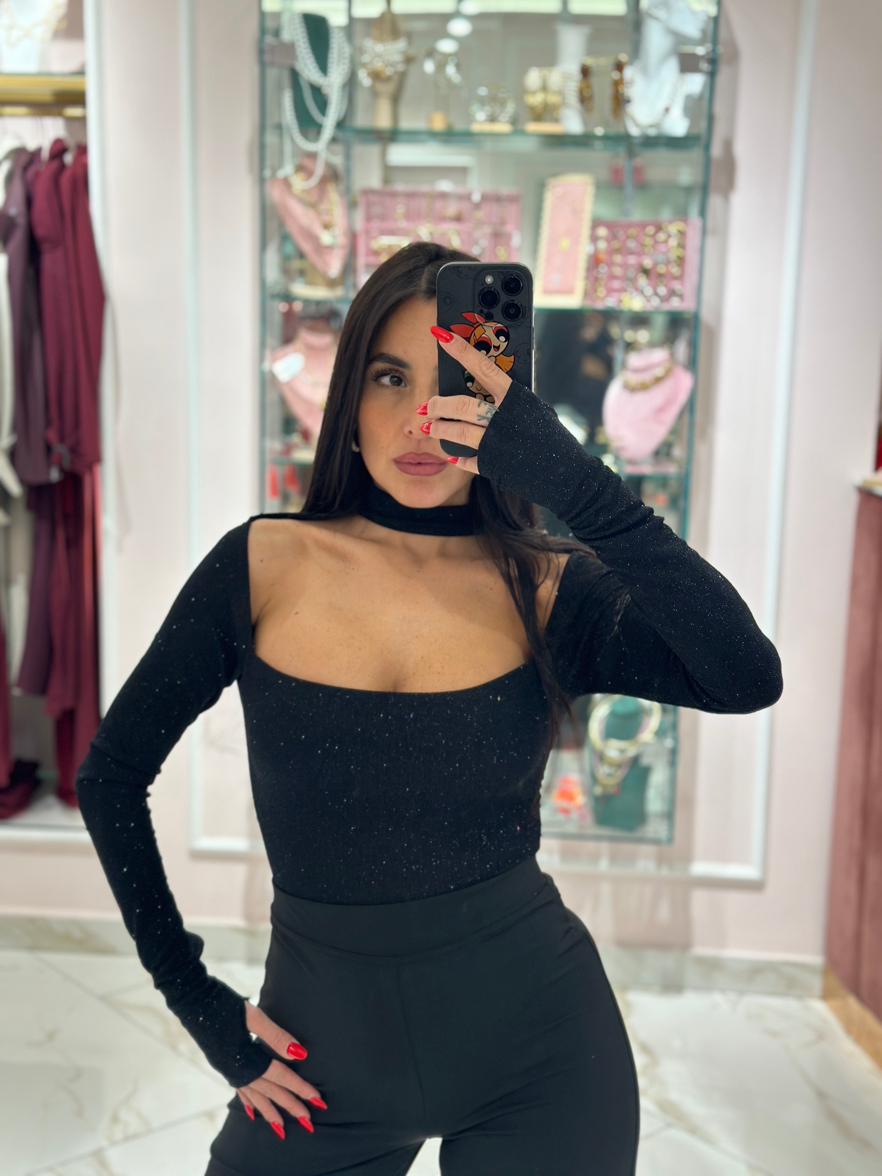 Body Lurex Collarino