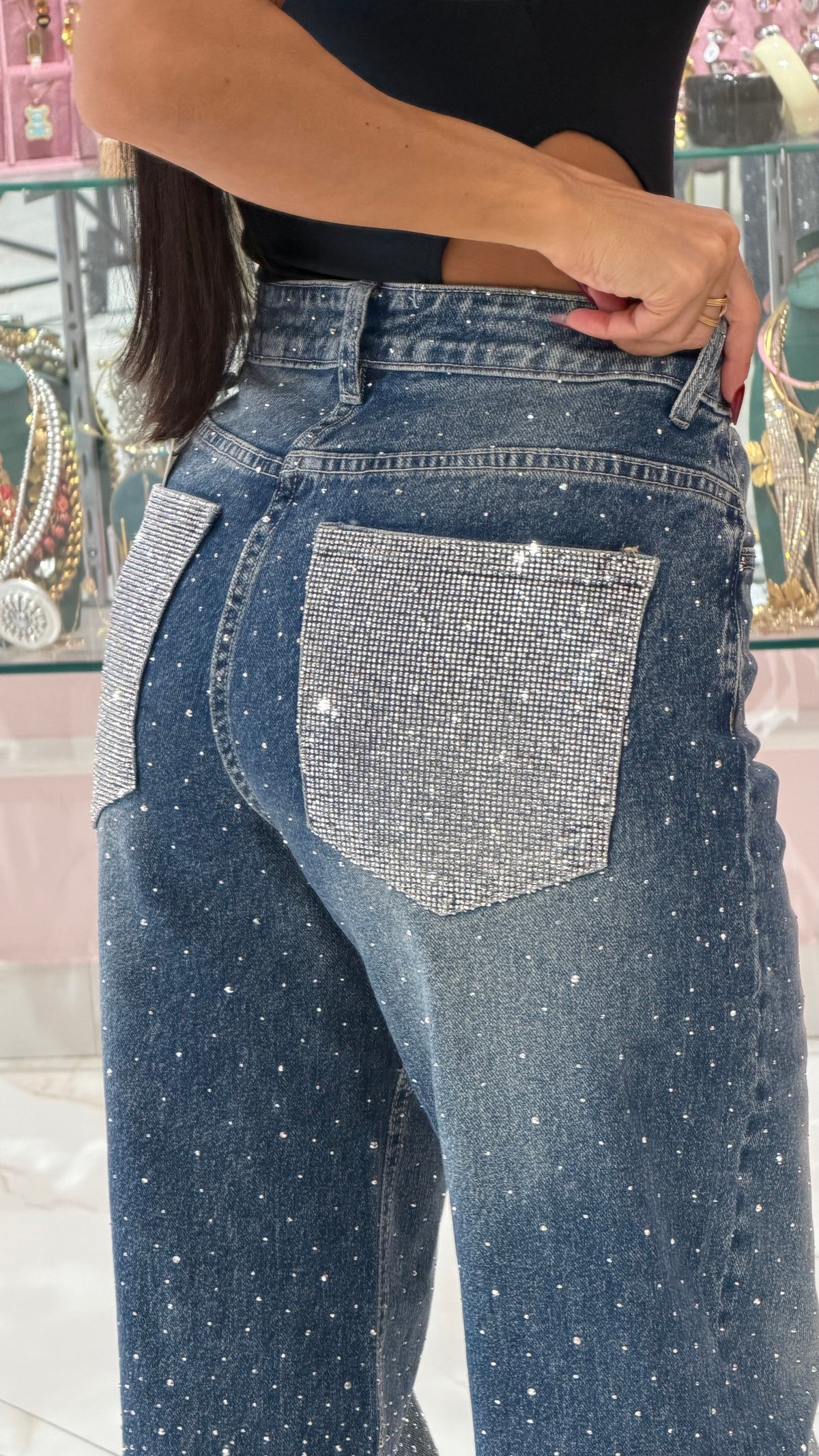 Jeans Strass Eclipse