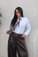 Pantalone Balloon Flow Ecopelle
