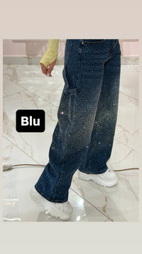 Jeans Curvy Balloon Strass