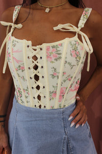 Corsetto Dalia Flowers