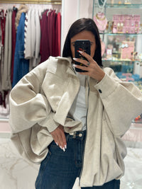Bomber Con Zip