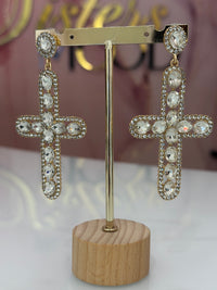 Orecchini Divine Cross