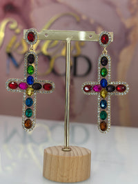 Orecchini Divine Cross